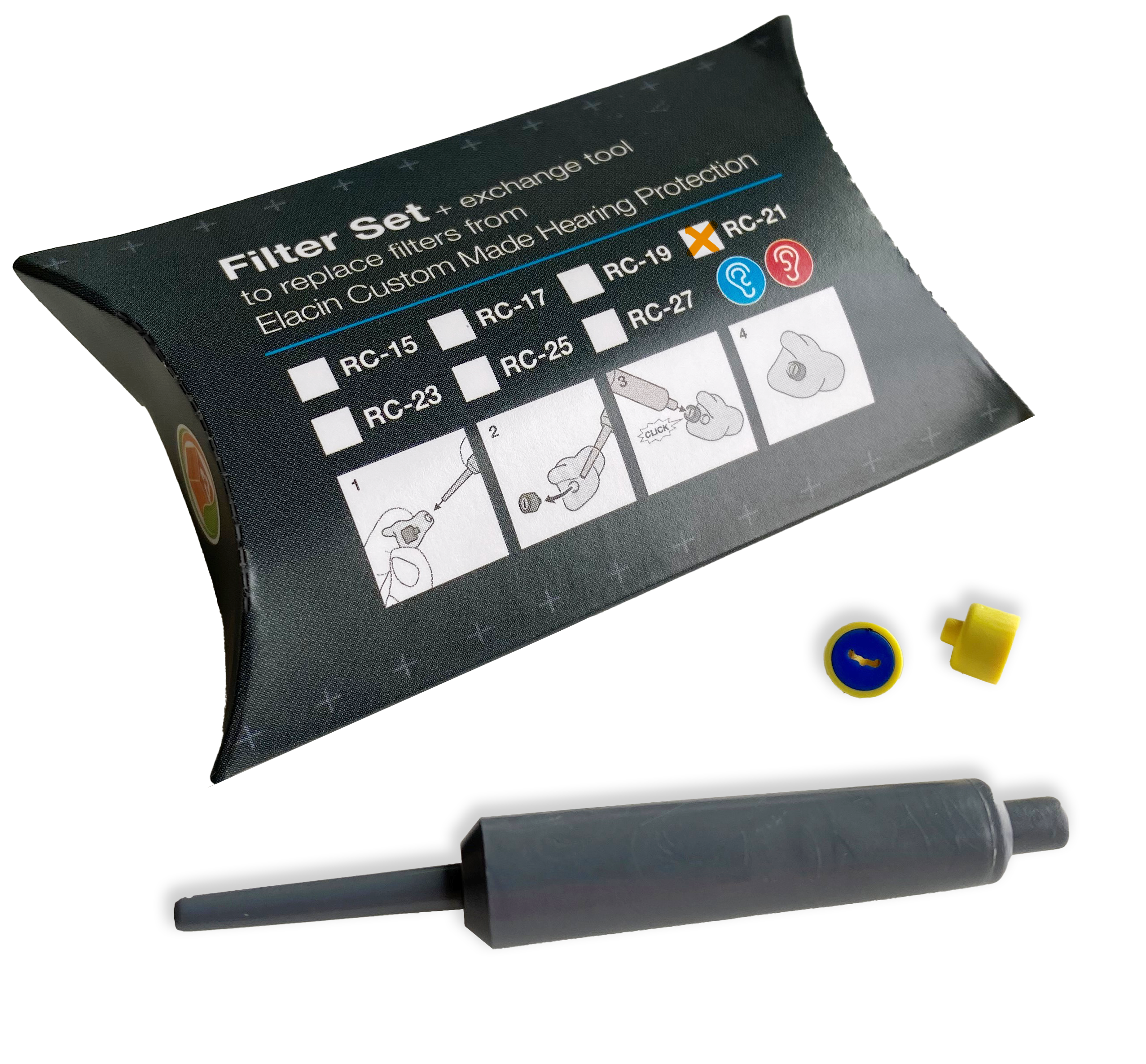 Elacin RC Filter exchange kit