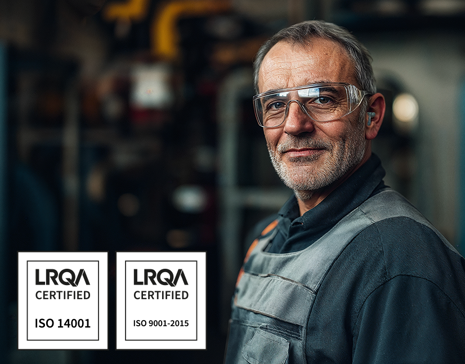 Zertifizierungen nach ISO 9001 und 14001