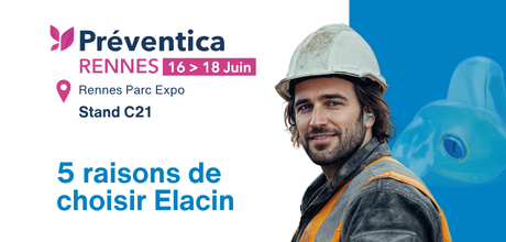 Elacin France au salon Préventica Rennes 2026