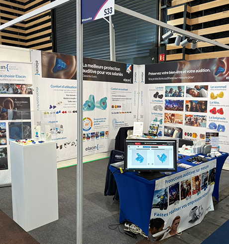 Elacin à Préventica Lyon 2026 | Stand S33