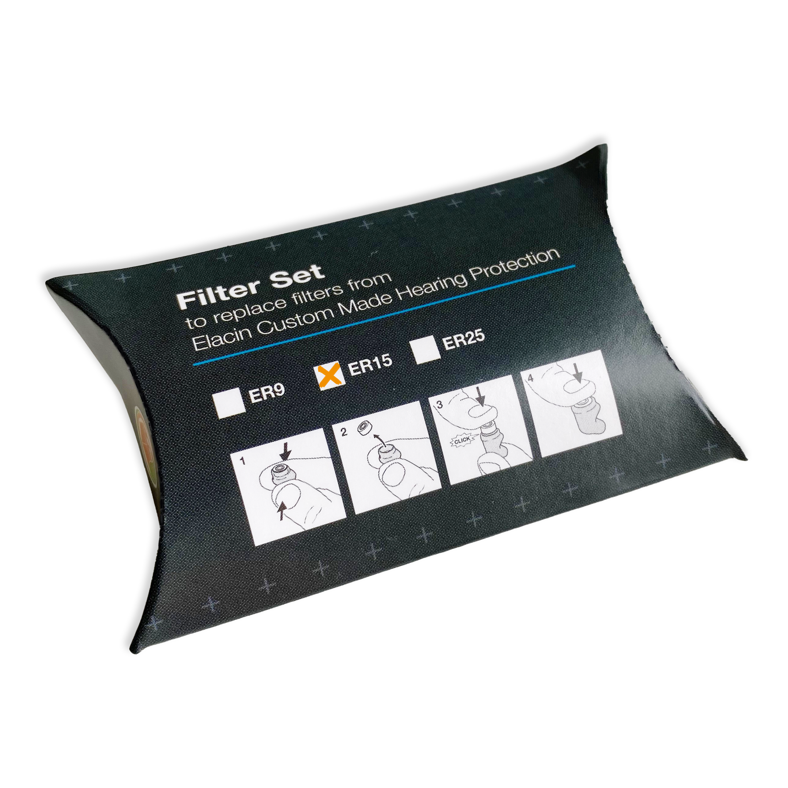 Elacin ER filter exchange kit box