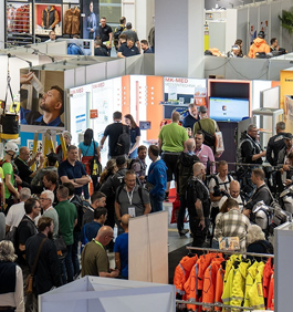 Sécurité au carré safety fair at Messe Beaulieu in Lausanne.