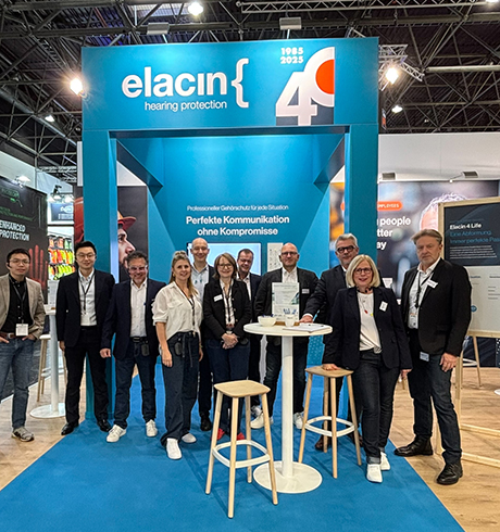 Elacin auf der A+A 2025 - Das Team